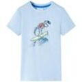 Kinder-T-Shirt Hellblau 104