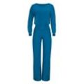 Jumpsuit WINSHAPE "JS101LSC" Gr. M, Normalgrößen, grün (teal grün), Damen, 85% Polyester, 15% Elasthan, Overalls, Functional Comfort