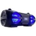 UNIVERSUM BB 500-20 Ghettoblaster UKW AUX, Bluetooth®, CD, SD, USB Inkl. Fernbedienung, Stimmungslicht Schwarz