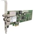 Hauppauge HVR-5525HD DVB-C (Kabel), DVB-S (Sat), DVB-T (Antenne), DVB-T2 (Antenne), analog PCIe-Karte Aufnahmefunktion, mit Fernbedienung Anzahl Tuner: 1