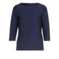 Rundhals-Shirt 3/4-Arm Betty Barclay blau