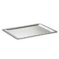 APS Servierplatten SCHÖNER ESSEN silber 42,0 x 31,0 cm