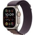 Apple Watch Ultra 2 (2023) GPS + Cellular 49 mm - Titan Titan Natur - Alpine loop Schwarz