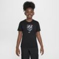 Atlético Madrid Nike Fußball-T-Shirt für ältere Kinder - Schwarz