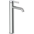 Waschtischarmatur WASSERWERK "WT 11", silber (chrom), B:5cm H:30cm T:17,5cm, Messing, Armaturen, inkl. Popup, wassersparend