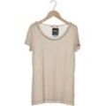 Hallhuber Damen T-Shirt, beige, Gr. 36