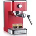 Salita es 403 - Espressomaschine - 1,25 l - Gemahlener Kaffee - 1400 w - Rot - Graef