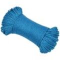 Vidaxl - Arbeitsseil Blau 6 mm 25 m Polypropylen