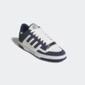 Sneaker ADIDAS SPORTSWEAR "RAPID COURT LOW", Gr. 37, blau (night indigo, cloud weiß, cloud weiß), Leder, Synthetik, sportlich, Schuhe