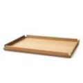 LindDNA - Airy Teak Tablett Square L, Teak / Nupo natur