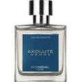 Eau de Toilette MONDIAL ANTICA BARBERIA "Axolute Homme" Parfüms Gr. 100 ml, blau (transparent) Herren