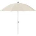 Sonnenschirm SCHNEIDER SCHIRME "Locarno", beige (natur), Bespannung: 100% Polyester, Standschirme