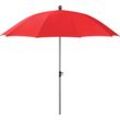 Sonnenschirm SCHNEIDER SCHIRME "Locarno", rot, Bespannung: 100% Polyester, Standschirme