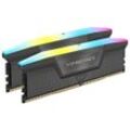 CORSAIR PC-Arbeitsspeicher "VENGEANCE RGB DDR5 Memory für AMD", RGB, Arbeitsspeicher, schwarz, 2 x 16 GB