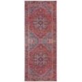 Teppich NORTHRUGS "Amata" Teppiche Gr. B: 80cm, 5mm, L: 200cm, rot Orientalisch, Läufer, Vintage, Wohnzimmer, Schlafzimmer, Esszimmer