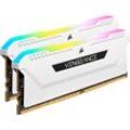 CORSAIR Arbeitsspeicher "CMH32GX4M2D3600C18", Arbeitsspeicher, weiß, 32 GB, 3600 MHz