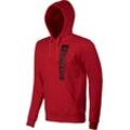 Hoodie ADIDAS PERFORMANCE "Community Vertical Hoody BOXING" Sweatshirts Gr. L, rot Herren