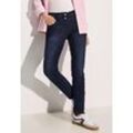 5-Pocket-Jeans CECIL "SCARLETT" Gr. 31, Länge 28, blau (blau schwarz) Damen Jeans im Casual Fit Bestseller