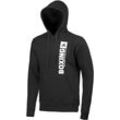 Hoodie ADIDAS PERFORMANCE "Community Vertical Hoody BOXING" Sweatshirts Gr. L, schwarz Herren