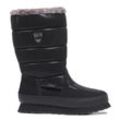 Schlupfboots LUHTA "VALKEA MS", Damen, Gr. 39, schwarz, Synthetik, sportlich, Schuhe, Winterboots, Winterschuhe, Snowboots, wasserdicht und gefüttert