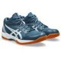 Hallenschuh ASICS "GEL-TASK MT 4" Gr. 42, blau (vintage indigo, weiß), Schuhe für Hallensport