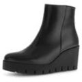 Keilstiefelette GABOR Gr. 40,5, schwarz Damen Schuhe Stiefelette, Businesschuh, Ankleboots mit Plateau Bestseller