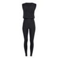 Jumpsuit WINSHAPE "JS102LSC" Gr. L, Normalgrößen, schwarz, Damen, 85% Polyester, 15% Elasthan, Overalls, Functional Comfort