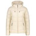 Winterjacke ALIFE & KICKIN "Damen LirazAK A" Gr. L, weiß (chalk), Damen, 100% Polyester, Jacken, Ultraleichte taillierte Steppjacke mit Kapuze