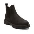 Chelseaboots ROXY "LORENA II BOOT" Gr. 36, schwarz, Damen, Synthetik, Schuhe, Stiefelette, Winterschuhe, gefüttert