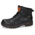 Winterboots CAMEL ACTIVE Gr. 41, schwarz Herren Schuhe Stiefel, Business Schnürstiefel mit Blockabsatz