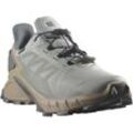 Laufschuh SALOMON "SUPERCROSS 4 GORE-TEX" Gr. 41, grau (metal) Schuhe wasserdicht