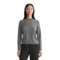 Strickpullover MARC O'POLO "aus LENZING™ ECOVERO™" Gr. L, grau Damen Pullover