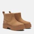 Chelseaboots TIMBERLAND "STONE STREET MID WARM LINED BOOT" Gr. 40, braun (wheat nubuck) Damen Schuhe Stiefelette, Winterschuhe, Ankle Boots, gefüttert