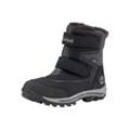 Winterboots TIMBERLAND "Chillberg 2-Strap Gore Tex", Damen, Gr. 37, schwarz (schwarz, grau), Synthetik, Leder, sportlich, Schuhe, Snowboots, Winterstiefel, Winterschuhe, gefüttert, wasserdicht