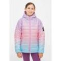 Steppjacke BENCH. "ROMOLA" Gr. 152, lila, Mädchen, Web, Steppware, Obermaterial: 100% Polyester, colorblocking, Jacken