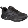 Berufsschuh SKECHERS "ARCH FIT SR" Gr. 46, schwarz, 46, Textil, Lederimitat, Schuhe, Schnürschuh für Gastronomie,Pflege mit gepolstertem Schaftrand