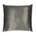 Slipsilk - Quadratischer Kissenbezug Aus Seide - Pillowcase Charcoal 80x80