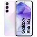 Samsung Galaxy A55 5G 5G Smartphone 128 GB 16.8 cm (6.6 Zoll) Lilac Purple Android™ 14 Hybrid-Slot