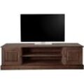 Lowboard HOME AFFAIRE "Liotta", braun, B:160cm H:45cm T:40cm, FSC-zertifiziertes Massivholz, Sideboards