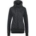 Sweatjacke ALIFE & KICKIN "Damen VivianAK B" Gr. S, grau (moonless melange) Damen Sweatjacken