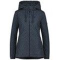 Winterjacke ALIFE & KICKIN "Damen LilouAK B", Damen, Gr. L, blau (marine), 100% Polyester, Jacken, Warm gefütterte Jacke mit flauschigen Teddyfell Innenfutter