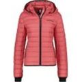 Steppjacke ALIFE & KICKIN "Damen NadjaAK A", Damen, Gr. L, rot (astro dust), 100% Polyester, Jacken