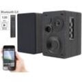 MSS-95.usb Aktives Stereo-Regallautsprecher-Set Holz-Gehäuse Bluetooth 5 120 W Box Soundbox