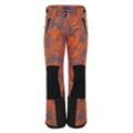 Chiemsee Skihose Jungen gemustert, orange