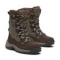 Winterstiefel TIMBERLAND "CHOCORUA TALL LACE UP WATERPROOF SNOW BOOT" Gr. 36, braun (schwarz braun full grain), Damen, Leder, Schuhe, Snowboots, Winterboots, Winterschuhe, wasserdicht