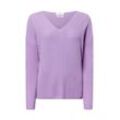 Fynch-Hatton Pure Cashmere Pullover Damen, flieder