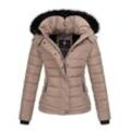 Navahoo Winterjacke Damen, taupe