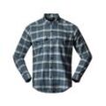 Bergans of Norway Langarmhemd Herren Regular Fit Baumwolle kariert, blau