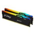 Kingston FURY Beast RGB DDR5 Kit, 32 GB: 2 x 16 GB, DIMM 288-PIN, 6000 MHz, PC5-48000