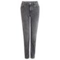 Damen Mom-Jeans mit Used-Waschung